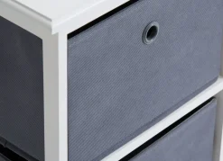 ODBY Kommoder|Kommoder|Kommode 3 kasser hvid/grå