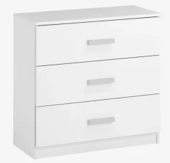 TAPDRUP Kommoder|Kommoder|Kommode 3 skuffer Hvid