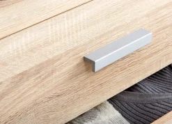 TAPDRUP Kommoder|Kommoder|Kommode 5 skuffer bred Eg