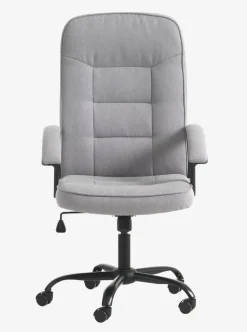 SKODSBORG Kontorstole|Kontorstol t stof/sort Grå