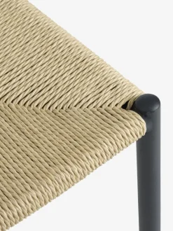 KRONDAL + JYDERUP Spisebordssæt|KRONDAL Ø110 bord marmor + 4 JYDERUP sort/natur