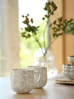 ALF Service|Krus stentøj 40cl Ø9xH9cm blå