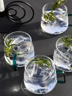 ANDERS Service|Krus glas 40cl Ø13xH18cm assorteret