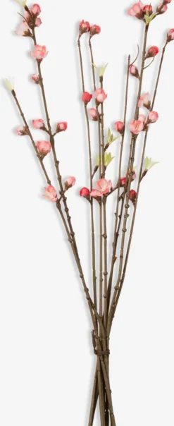 HANS Kunstige Blomster|Kunstig buket H55cm pink