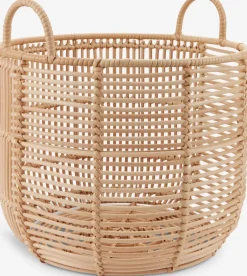 ALVAR Fletkurve Mv.|Kurv Ø35xH35cm natur