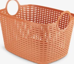 EVAN Plastkasser|Kurv B27xL38xH27cm 14,5L plast orange