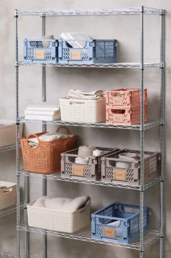 EVAN Plastkasser|Kurv B27xL38xH27cm 14,5L plast orange