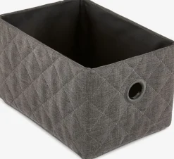 GILLIS Fletkurve Mv.|Kurv B14xL20xH12cm mørkegrå