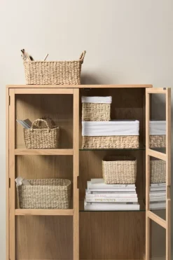 GUSTAV Fletkurve Mv.|Kurv B26xL18xH13cm natur