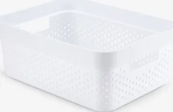 INFINITY Plastkasser|Kurv 11L plast Hvid