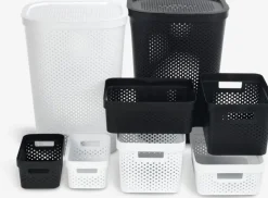 INFINITY Plastkasser|Kurv 11L plast Hvid