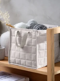 KETIL Fletkurve Mv.|Kurv B27xL27xH26cm beige