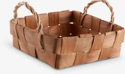 TORKILD Dekorativt Tilbehør|Kurv B20xL20xH7cm træ