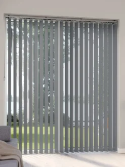 FERAGEN Mørklægningsgardiner|Lamelgardin mørklægning 100x250cm Grå