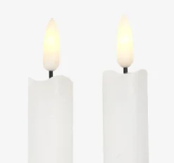 ESBEN Led Lys|LED kronelys H25cm 2 stk/pk