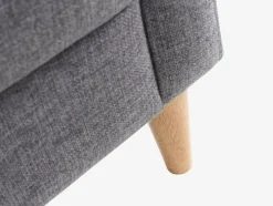 GEDVED Lænestole|Lænestol gråt stof