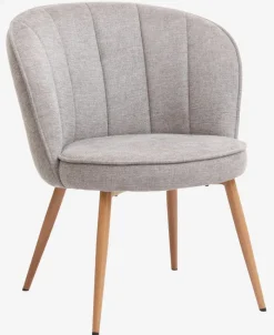 HOLMDRUP Lænestole|Lænestol grå/eg