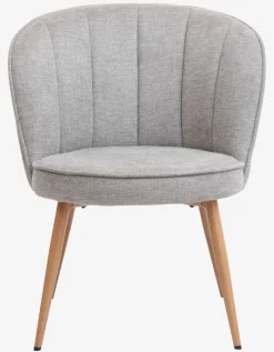 HOLMDRUP Lænestole|Lænestol grå/eg