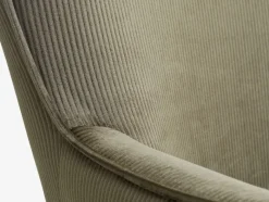 HUNDESTED Lænestole|Lænestol t fløjl/egefarve Grøn