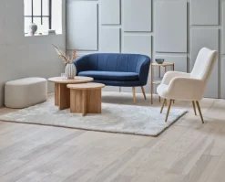 HUNDESTED Lænestole|Lænestol teddy/egefarve Råhvid