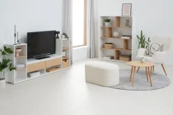 HUNDESTED Lænestole|Lænestol teddy/egefarve Råhvid