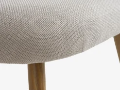 THORUP Lænestole|Lænestol beige stof/egefarve