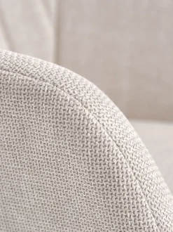 UDSBJERG Lænestole|Lænestol stof/eg Beige