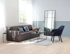 UDSBJERG Lænestole|Lænestol velour/sort Blå