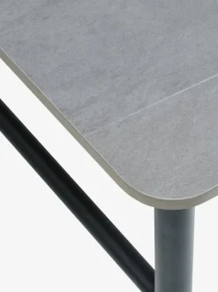 BAMLE Loungesæt|Loungesæt 4.5-pers. hurtigtørrende grå