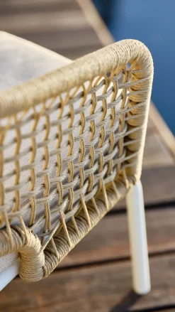 DYVIG Loungesæt|Loungesæt 5-pers. hurtigtørrende hvid