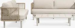 EJLBY Loungesæt|Loungesæt 5-pers. beige