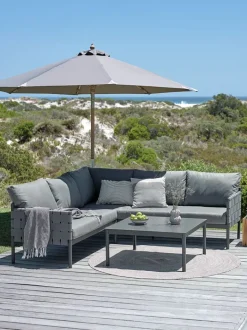 IANO Loungesæt|Loungesæt 5-pers. grå