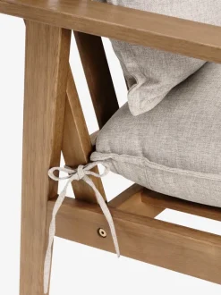 RYDDET Loungesæt|Loungesæt 4.5-pers. hårdttræ