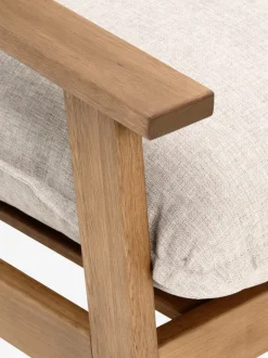 RYDDET Loungesæt|Loungesæt 4.5-pers. hårdttræ