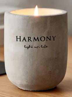 BOSSE Lys Og Servietter|Lys Og Servietter|Lys Ø8xH9cm lysegrå