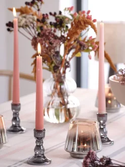 TORLEK Lysestager|Lysestage Ø7xH9cm assorteret