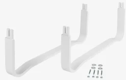 MOULDED WHITE BIRCH Sengeben Og Tilbehør|Meder 90cm hvid 2 stk