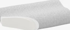 KVINA Ergonomiske Puder|Memory foam konturpude 30x50x10/7 WELLPUR Grå