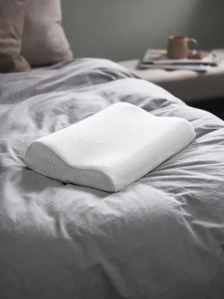 VANSE Ergonomiske Puder|Memory foam konturpude 30x47x9/7