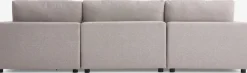 LUNDBY Sofaer Med Chaiselong|Hjørnesofaer|Modulsofa hjørne sandfarvet stof