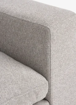 LUNDBY Sofaer Med Chaiselong|Hjørnesofaer|Modulsofa open-end sandfarvet stof