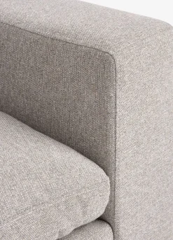 LUNDBY Sofaer Med Chaiselong|Hjørnesofaer|Modulsofa 3-pers. sandfarvet stof