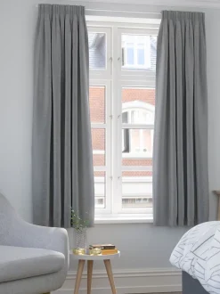 ALDRA Mørklægningsgardiner|Mørklægningsgardin 1x140x175 Grå