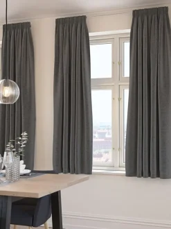 ALDRA Mørklægningsgardiner|Mørklægningsgardin 1x140x175 antracit Mørkegrå