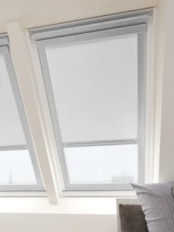 MORS Mørklægningsgardiner|Mørklægningsgardin ovenlys MK08 Hvid