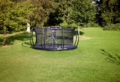 FALK Trampoliner|Nedgravet trampolin Ø396 m/net sort
