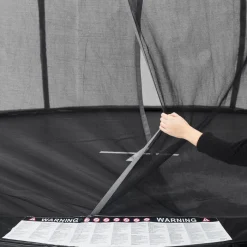 FALK Trampoliner|Nedgravet trampolin Ø396 m/net sort