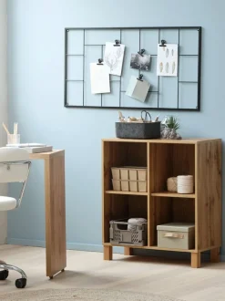 STOUBY Småopbevaring Diverse|Opslagstavle 55x105 sort