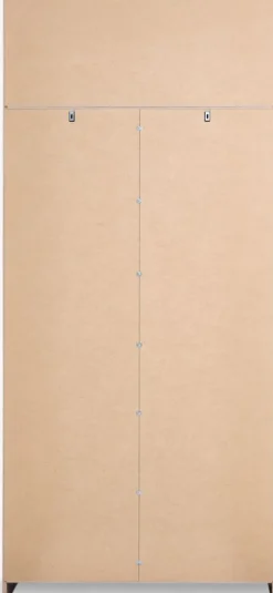 FANDRUP Tilbehør Til Garderobeskabe|Garderobeskabe|Overskab 97x41 2 låger lys eg Lyseg