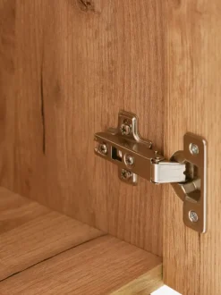 JENSLEV Tilbehør Til Garderobeskabe|Garderobeskabe|Overskab 96x40 2 låger eg